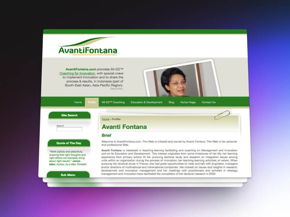 Portfolio - MadebyVK - WordPress Web Design Jakarta, Indonesia
